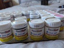 Peinture émaillée à séchage rapide Plasti-Kote 59 ml différentes couleurs