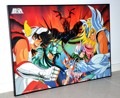 Saint Seiya - V1 Bronze Saints - Japan B2 Poster - Movic 1987