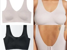 Blake &Co Feather Luxe V-Neck Molded Cup Bra,  Blake & Co Bra,  Small or Medium