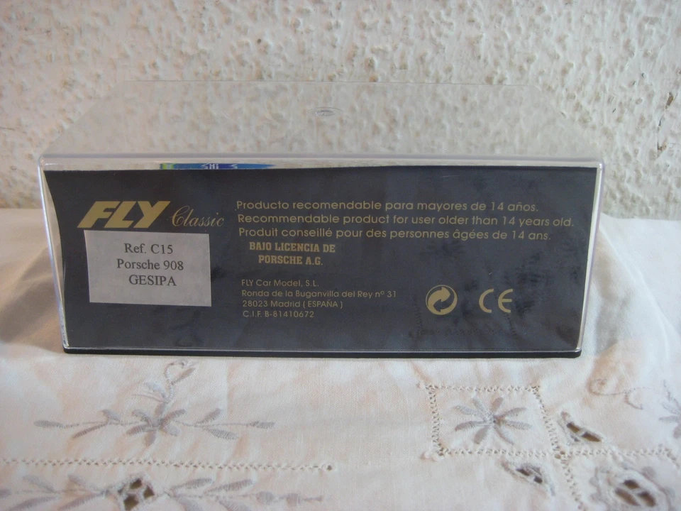 Fly Car Model Auto Porsche 908 No 1 1:32 in der OVP aus Sammlung - Bild 4 von 4