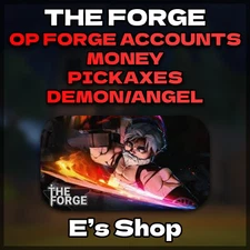 ⚒️THE FORGE OP ACCOUNTS | Roblox The Forge | Mythical Race | Pickaxes | Currency