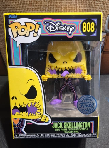 Funko Pop 808 Disney Nightmare Before Christmas Jack Skellington SPECIAL EDITION