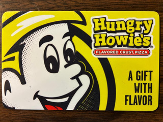 Hungry Howie's Gift Card $50.00 Value. Free Shipping!