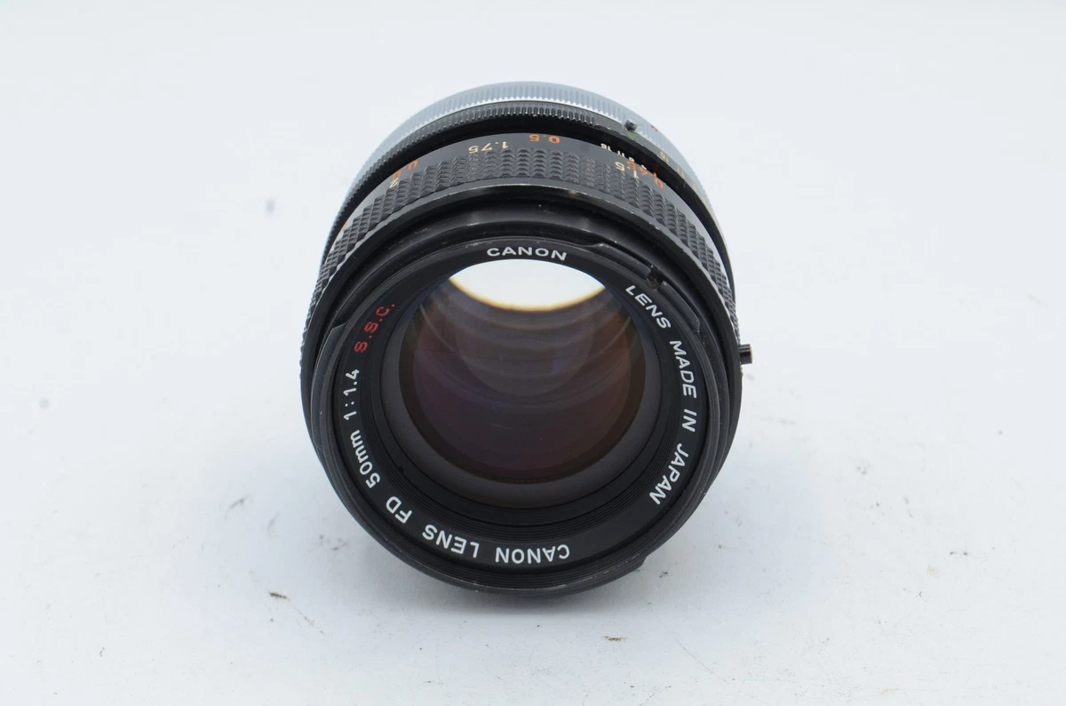 Canon FD 50mm f/1.4 Camera Lenses for sale | eBay