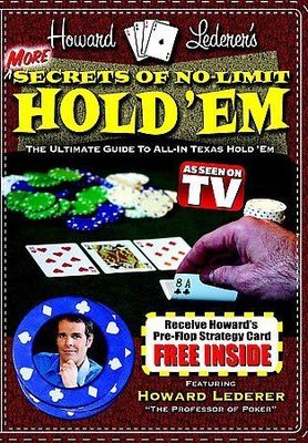 Howard Lederer - More Secrets of Texas No-Limit Hold Em (DVD, 2005). Sealed