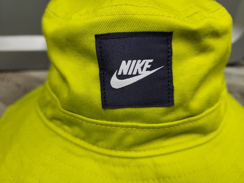 NEW Nike Kids Youth Bucket Boonie Floppy Hat S/M Bright Cactus Green NWT - Picture 3 of 6