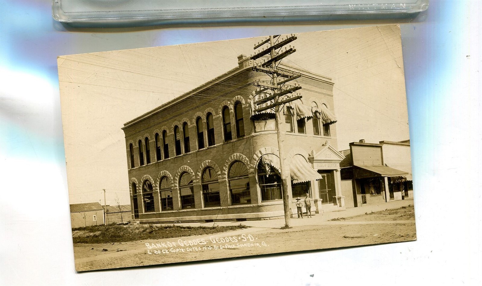 GEDDES SOUTH DAKOTA NATIONAL BANK REAL PHOTO POSTCARD 2979R eBay