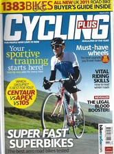 CYCLING PLUS MONTHLY MAGAZINE March 2011, 186 pages.