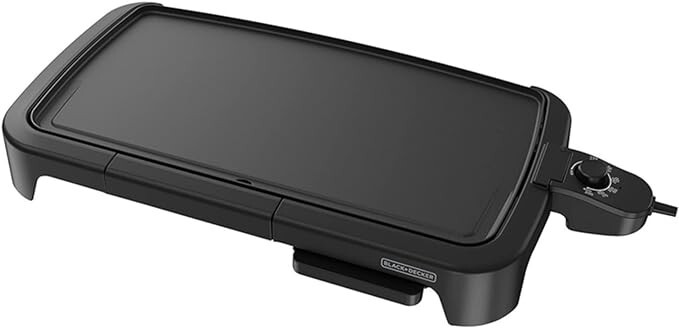 BLACK+DECKER 8-Serving Electric Griddle, Non-Stick Cooking Surface