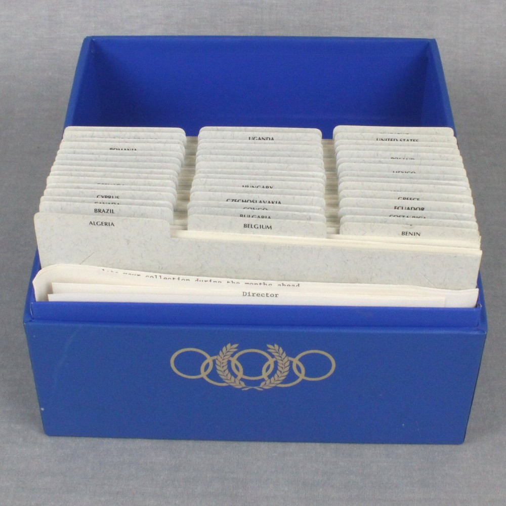 1980 Olympics Official First Day Covers Philatelic Stamp Set
