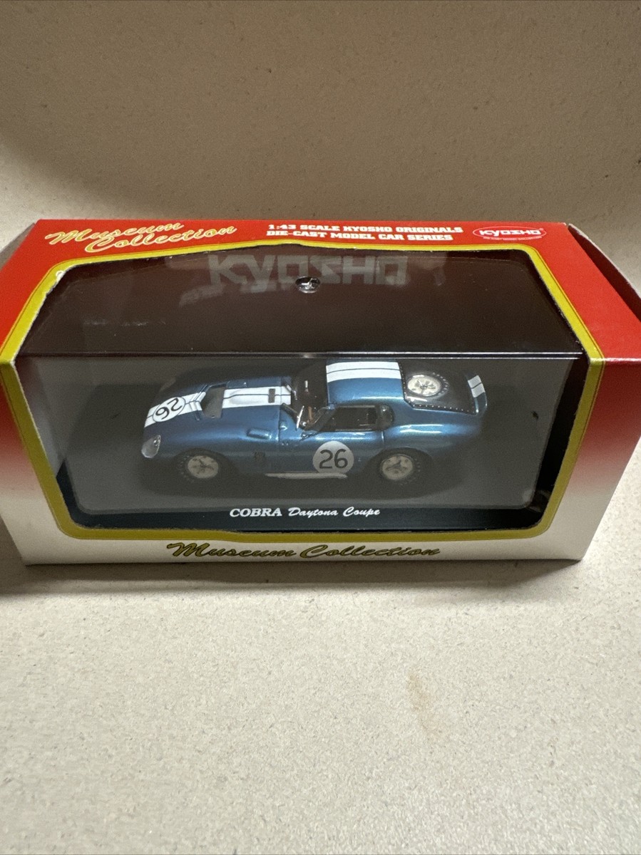 Kyosho 1:43 scale Shelby Cobra Daytona Coupe 1965 World Champion