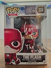 Funko Pop Justice League: The Flash #208 (Ezra Miller Signed w/ COA)