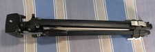 1970s JAPANESE PORTABLE ALUMINUM TRIPOD WITH CRANK  LOCKING LEGS