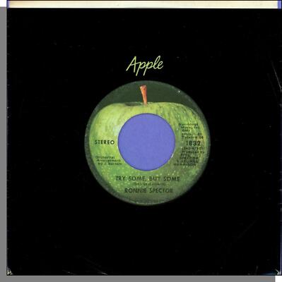 Ronnie Spector - Try Some, Buy Some + Tandoori Chicken - 7'' Apple Single!