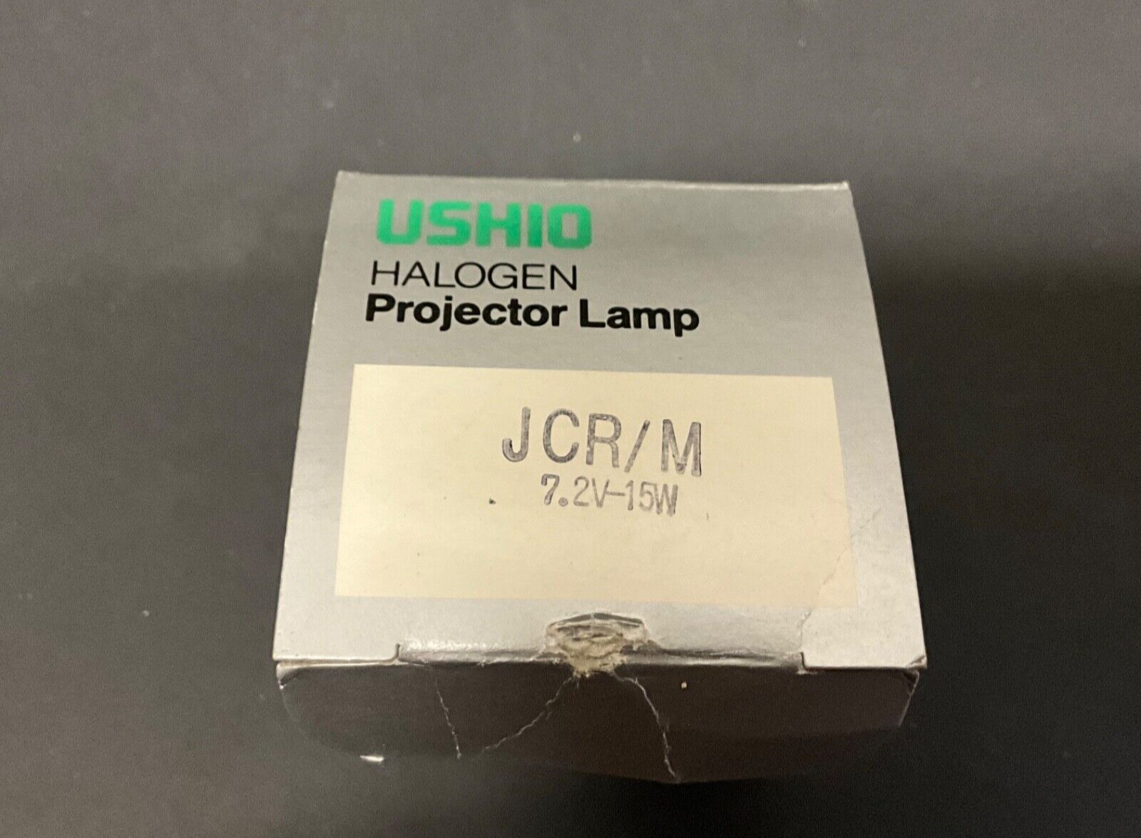 USHIO HALOGEN Lamp Projector Light Bulb JCR/M  7.2V - 15W NE