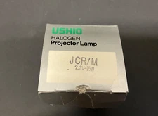 USHIO HALOGEN Lamp Projector Light Bulb JCR/M  7.2V - 15W NEW OLD STOCK JAPAN