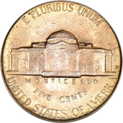1950-D 5C Jefferson Nickel ICG MS64 #801 | eBay