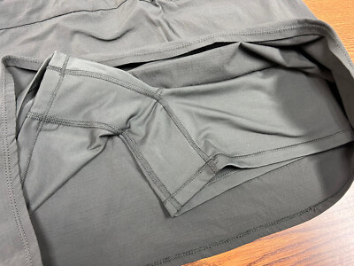Jupe-short Athleta Taille 10 – Noir, Stretch, Poches Zippées, Sport/femme