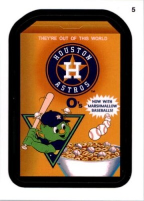 B3371- 2016 Wacky Packages MLB Karten 1-90 + Einsätze -du Pick- 15 + Kostenlose