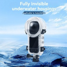 Invisible Diving Shell Housing Waterproof Case for Insta360 X4 Sports Camera