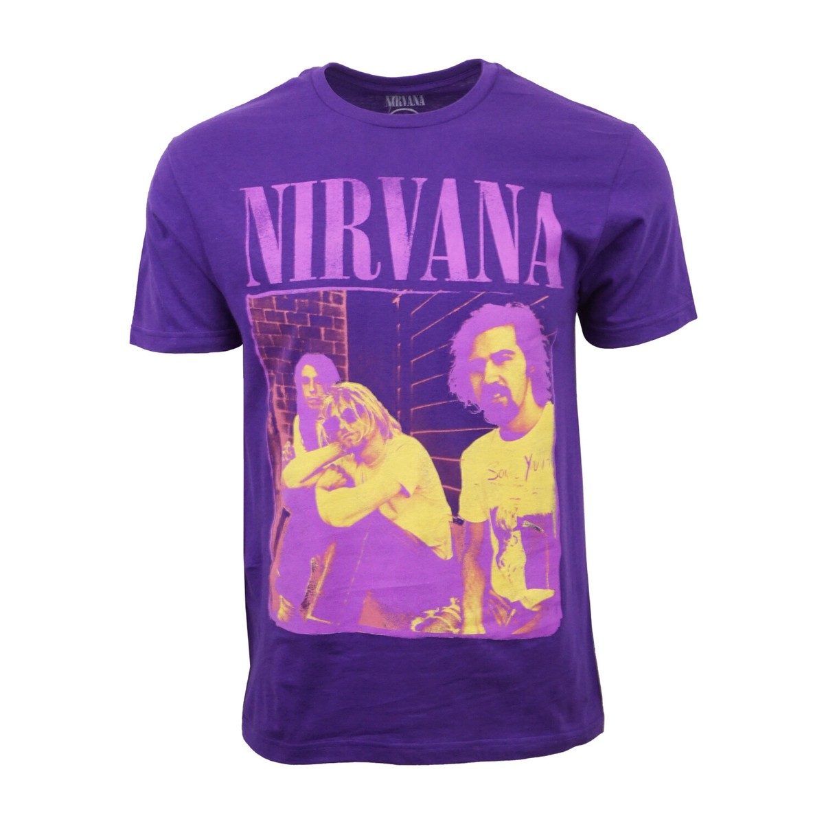 Nirvana PURPLE GROUP T-Shirt UNISEX ADULTS | eBay