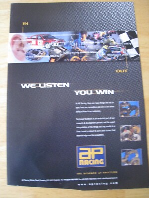 AP RACING TECHNICAL FEEDBACK FINER TUNED PRODUCTS 2002 ADVERT A4 FILE 27