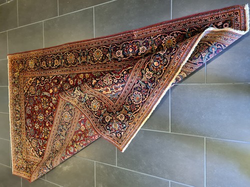 Handgeknüpfter Perser Keshan Orientteppich 220x133cm - Bild 21 von 24