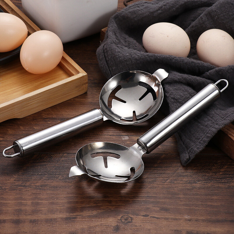 Stainless Steel Egg White Separator Tools Eggs Yolk Filter Gadgets