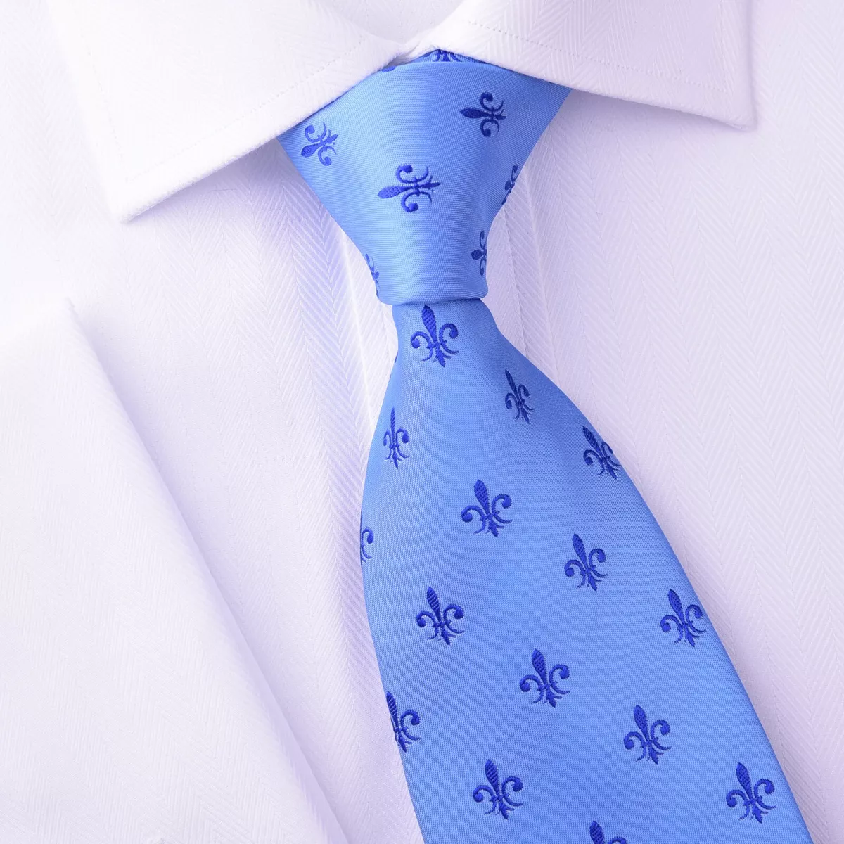 Men's Fleur-de-lis Necktie