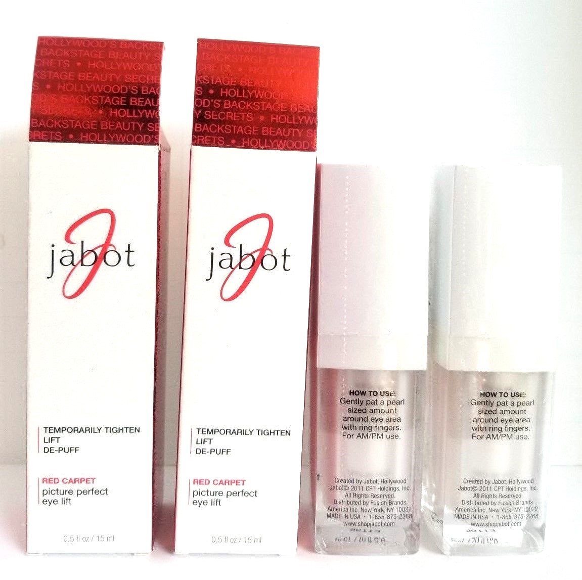 Lot of 2 Jabot RED CARPET Picture Perfect Eye Lift 0.5oz Each eBay