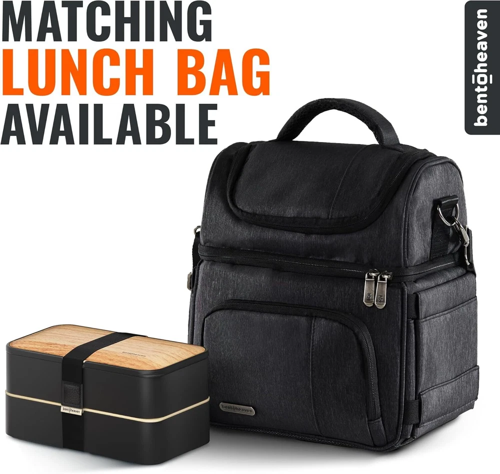 Elegant Adult Bento Lunch Box with Multiple Compartments for Work or Travel Elegant Adult Bento Lunch Box with Multiple Compartments for Work or Travel