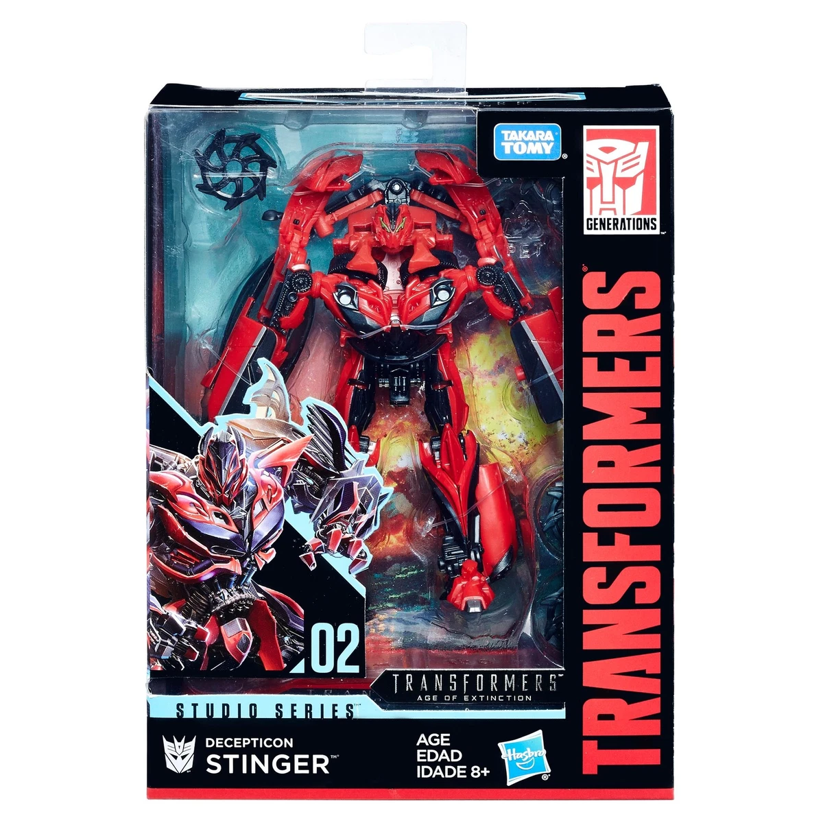Hasbro Transformers Studio Series 02 Deluxe Class Stinger NEW eBay