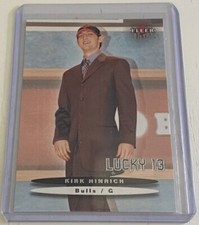 Kirk Hinrich 2003 Fleer Ultra Lucky 13 Rookie RC /500 #177 Chicago Bulls RL01