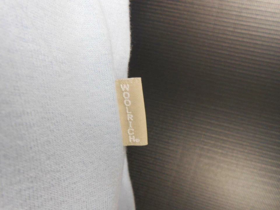 Hermosa camiseta sin mangas de punto azul Woolrich grande para mujer Foto 3 de 4