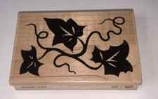 Inkadinkado Rubber Stamp Ivy Vine 9093P Handmade In USA