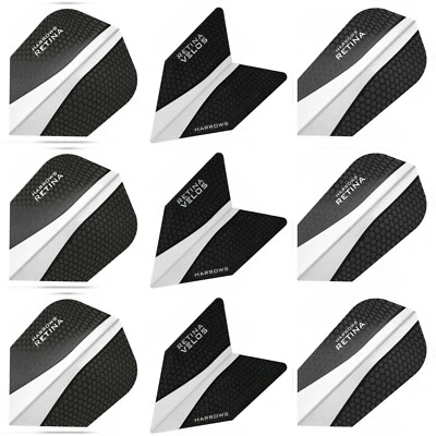 Harrows Retina Dart Flights – Slim, Standard, Velos – 100 Micron – Sets wählbar