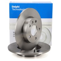Delphi Bremsscheiben Ø 264Mm FüR Opel Astra G H Meriva A B Zafira A B Hinten