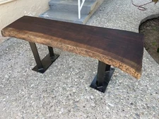  Handmade Walnut Bench