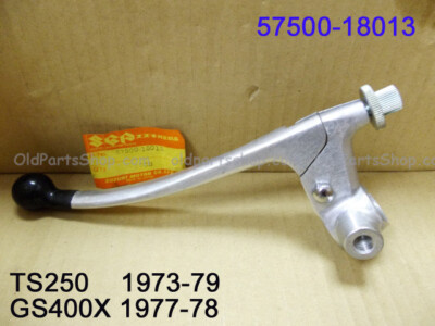 Suzuki TS250 GT200 SP370 RV125 GS400 Lever + Perch Holder Assy NOS
