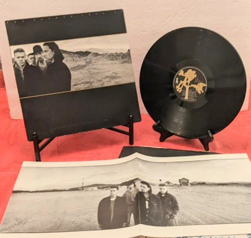 U2 The Joshua Tree  Gatefold Vinyl Record Album With Poster Original Spinplay67