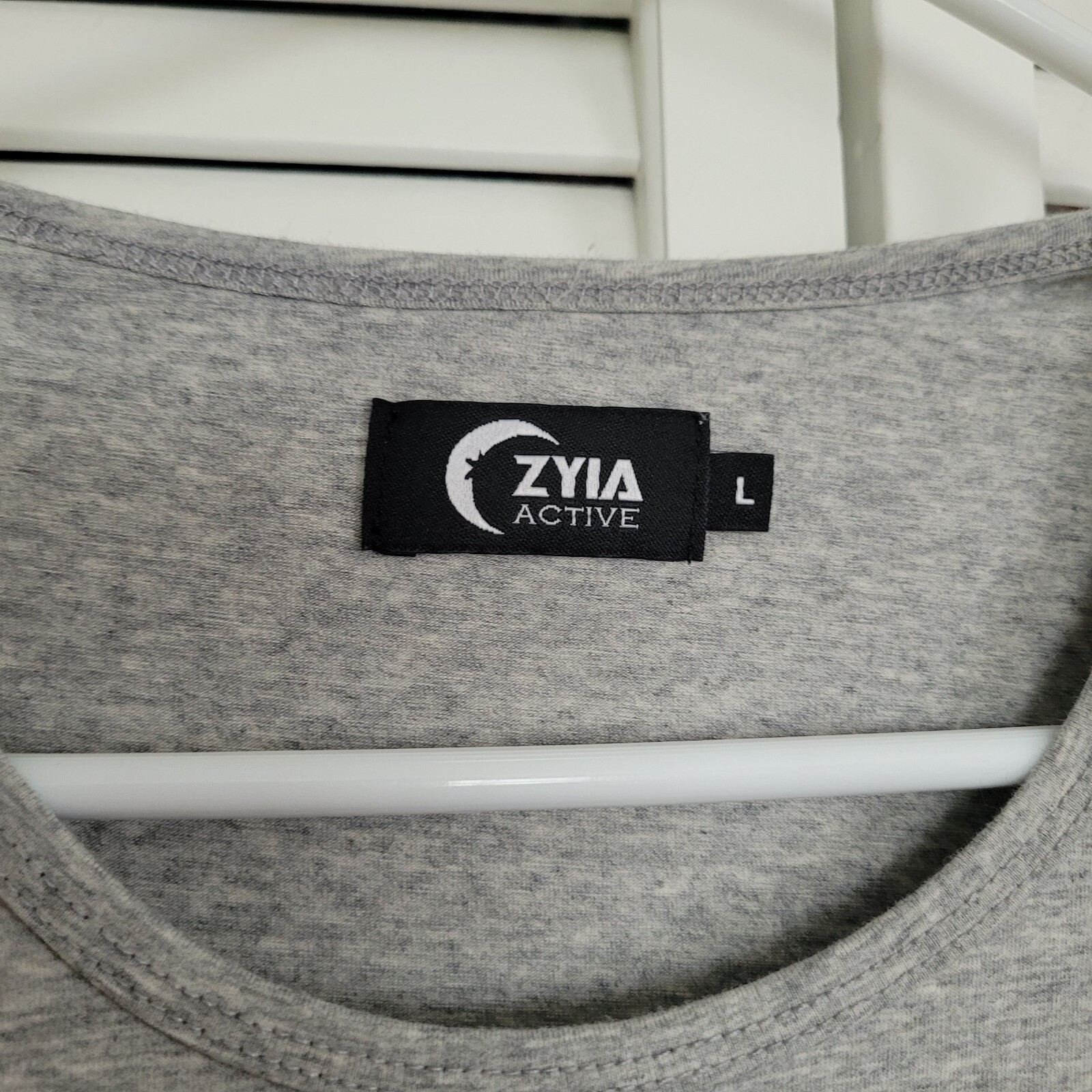 Zyia Active Women's Basic Heathered Gray Athletic… - image 2