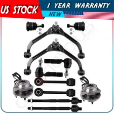 Front Upper Control Arm Ball Joints Wheel Hub Bearing For 2006-2007 Jeep Liberty