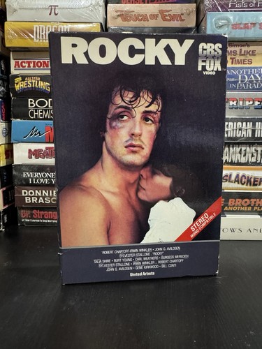 Schubladenbox Slide Rocky VHS Film CBS Fox Big Box