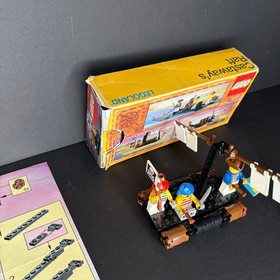 Vintage LEGO Pirates Set 6257 Castaway's Raft 100% Complete w/ Manual & Box 1989
