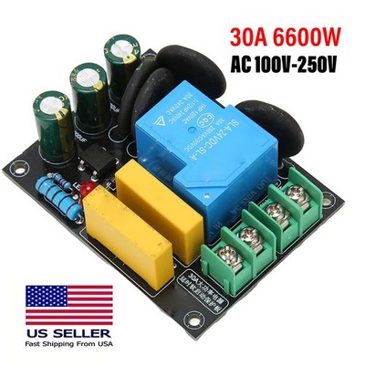 30A 6600W Soft Start Protection Module For Class A Amplifier Module AC 100V 250V
