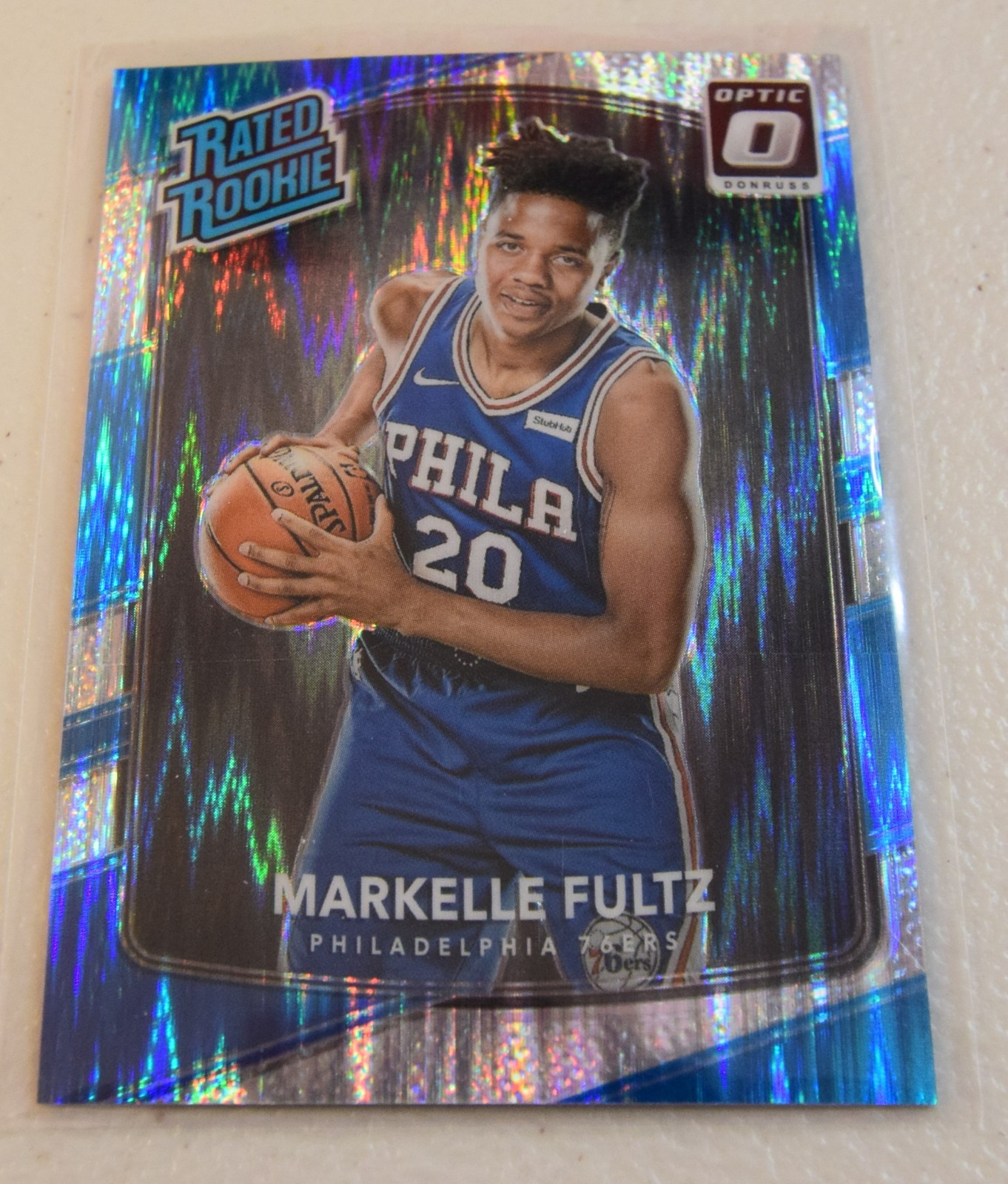 2017-18 Markelle Fultz Optic Rated Rookie Shock Prizm - Sixers