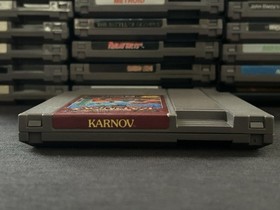 Karnov Nintendo Entertainment System NES Cartridge 1987 Data East (Tested)