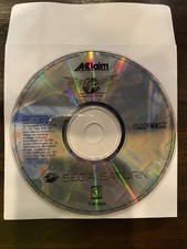 Street Fighter The Movie SEGA Saturn Game Disc Only *SCRATCHED* Does Not Work
