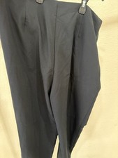 A New Day Women  s Black Solid Pleated Stretch Zip Dress Pants Regular