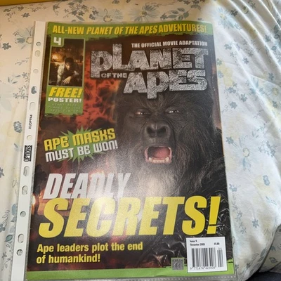 Planet Of The Apes Magazine Number 4 November 2001 - Image 1 of 2
